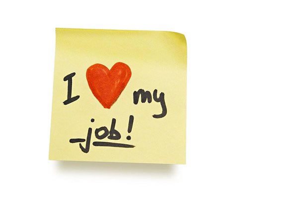 Love My Job post it Love My Job post it