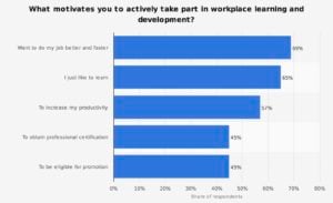 LMS Motivation workplace learning development chart